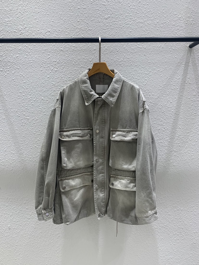 LUCY SALON韓國直郵女士新款時尚人氣熱賣26春夏夾克雙口袋LUCY SALON夾克圖色1