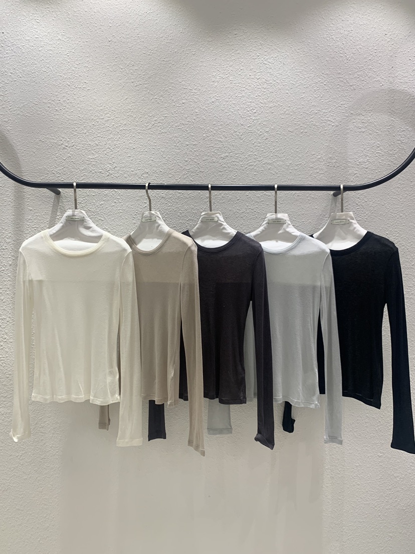 LUCY SALON韓國代購女士新款熱賣26春夏真品推薦長袖T恤LUCY SALON長袖T恤