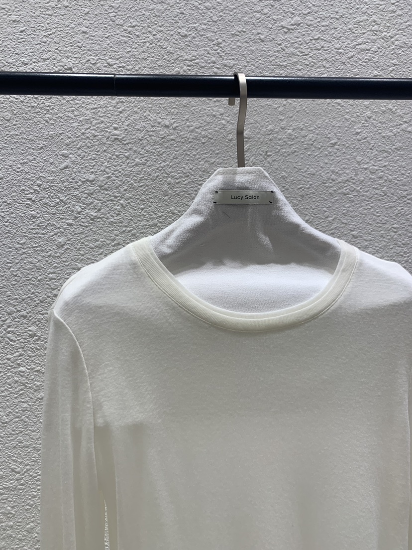 LUCY SALON韓國代購女士新款熱賣26春夏真品推薦長袖T恤LUCY SALON長袖T恤