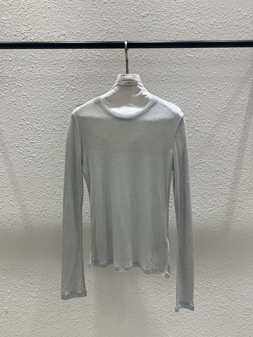 LUCY SALON韓國代購女士新款熱賣26春夏真品推薦長袖T恤LUCY SALON長袖T恤圖色4