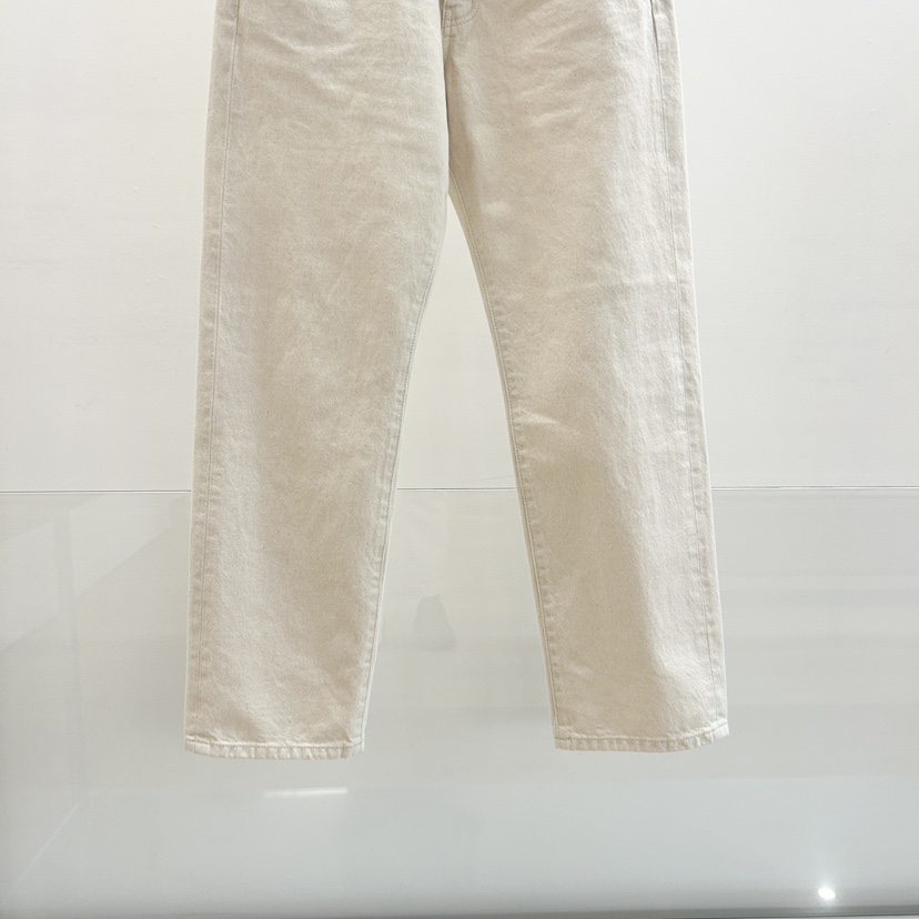 HEHR韓國代購女裝新款休閑推薦26春夏真品休閑褲直筒牛仔hehr-AUTOMNE休閑褲