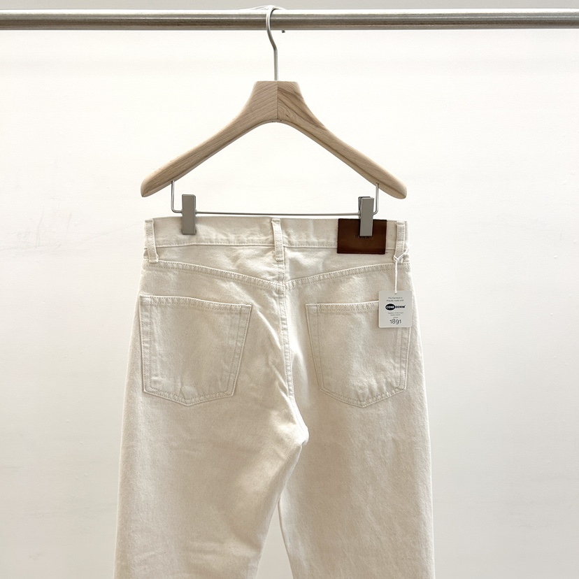 HEHR韓國代購女裝新款休閑推薦26春夏真品休閑褲直筒牛仔hehr-AUTOMNE休閑褲