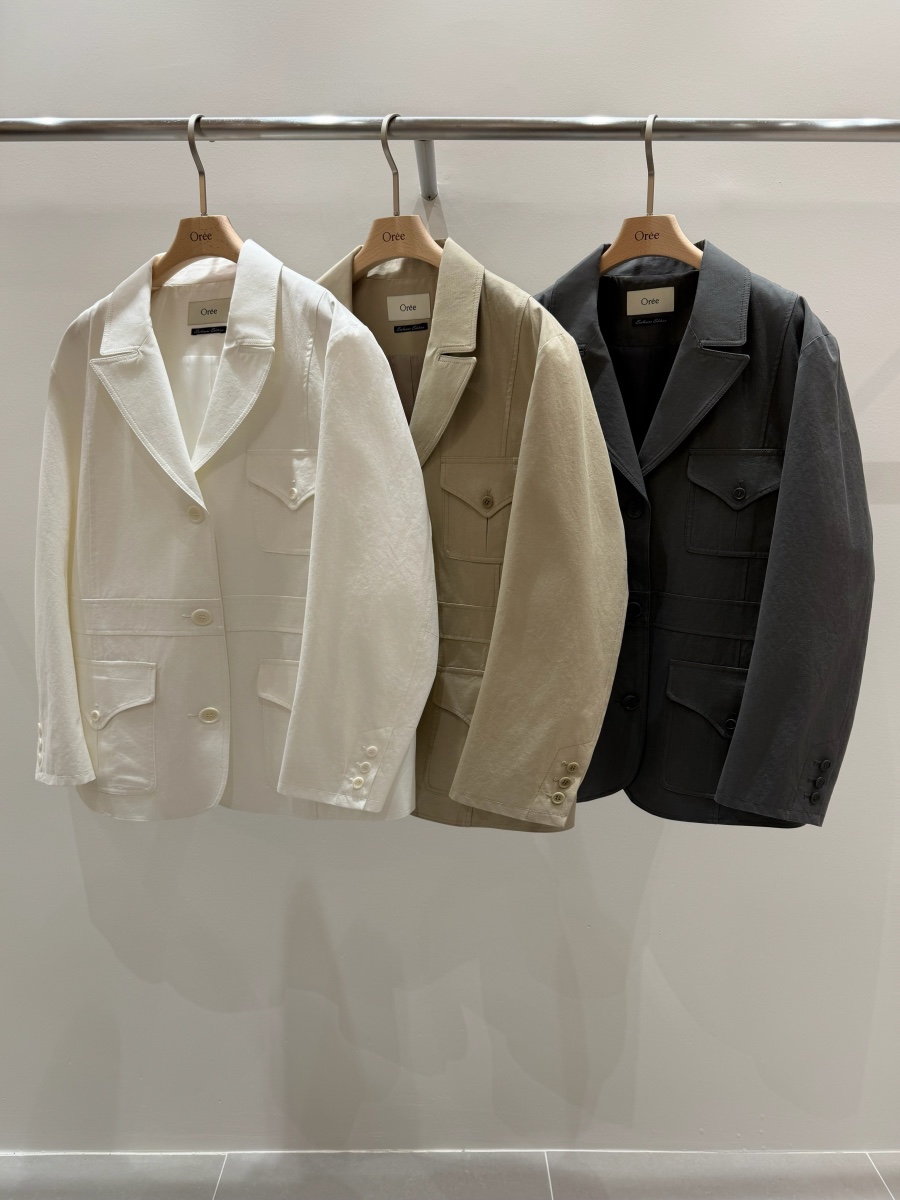 OREE東大門代購女士新款休閑人氣職業推薦時尚真品26春夏夾克OREE夾克