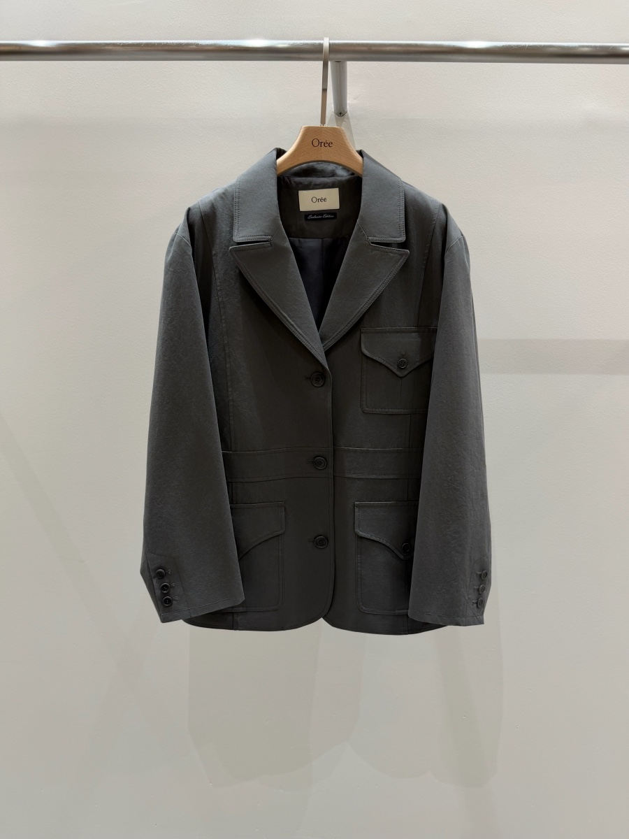 OREE東大門代購女士新款休閑人氣職業推薦時尚真品26春夏夾克OREE夾克圖色3