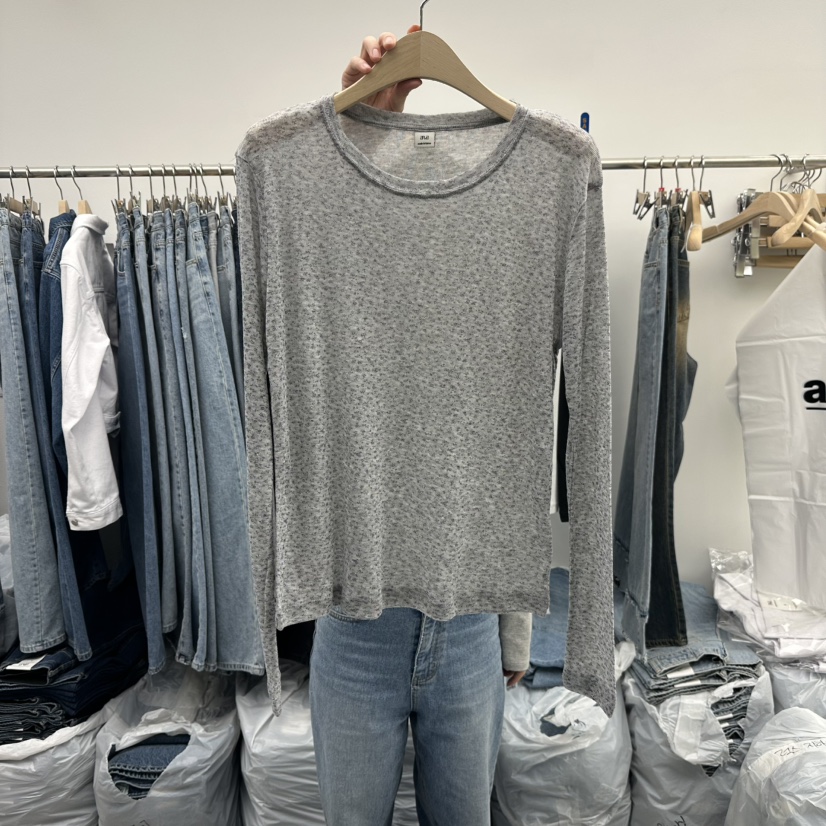 PAI東大門直郵女裝新品26春夏熱賣休閑真品推薦人氣長袖T恤[PΛi]_PAi長袖T恤圖色1