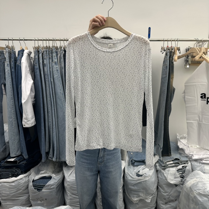 PAI東大門直郵女裝新品26春夏熱賣休閑真品推薦人氣長袖T恤[PΛi]_PAi長袖T恤圖色2