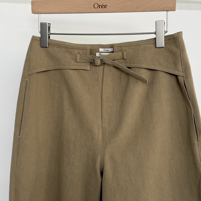 OREE東大門代購女裝新款26春夏熱賣職業真品人氣時尚休閑褲OREE休閑褲