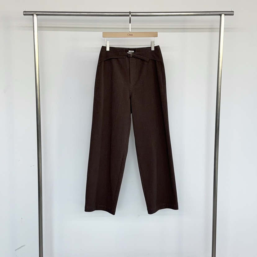 OREE東大門代購女裝新款26春夏熱賣職業真品人氣時尚休閑褲OREE休閑褲圖色2