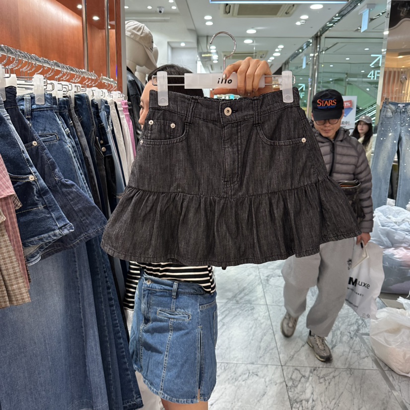 ILLO/MOCI韓國代購女士新款熱賣職業真品休閑時尚26春夏短裙ILLO/MOCI短裙圖色2