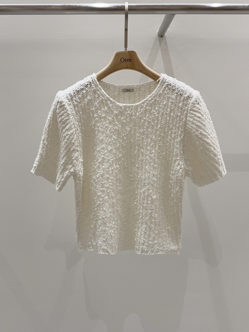 OREE韓國直郵女士新品推薦職業26春夏熱賣人氣時尚針織衫OREE針織衫圖色1