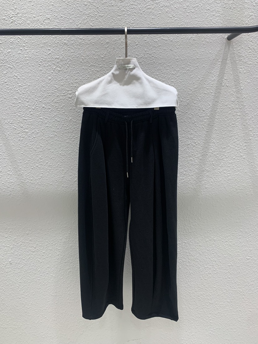 LUCY SALON韓國代購女裝新品推薦熱賣26春夏職業休閑休閑褲LUCY SALON休閑褲圖色2