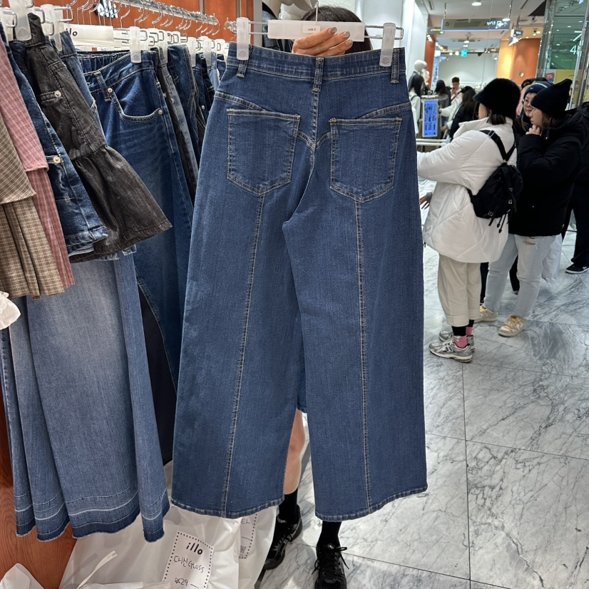 ILLO/MOCI東大門直郵女士新款推薦休閑熱賣人氣真品牛仔褲ILLO/MOCI牛仔褲