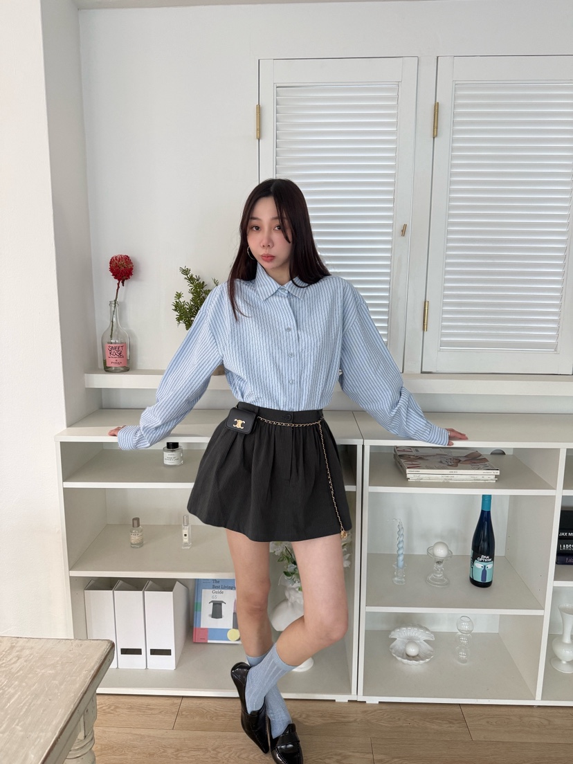 LUMIPLE東大門實拍女裝新品真品26春夏休閑推薦時尚裙褲喇叭LUMIPLE裙褲