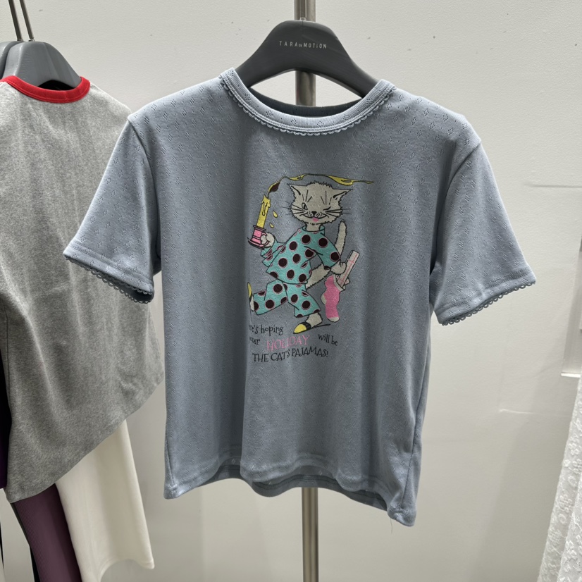 TARABY MOTION東大門直郵女士新品真品26春夏時尚人氣T恤TARABY MOTIONT恤圖色1