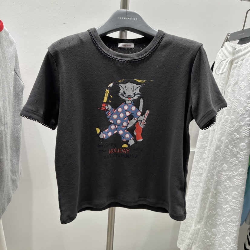 TARABY MOTION東大門直郵女士新品真品26春夏時尚人氣T恤TARABY MOTIONT恤圖色3