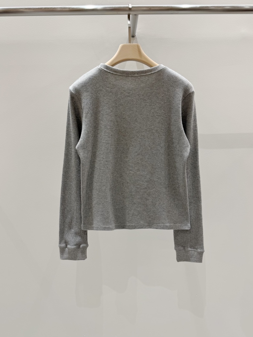 OREE韓國直郵女裝新款休閑人氣熱賣26春夏職業推薦長袖T恤OREE長袖T恤