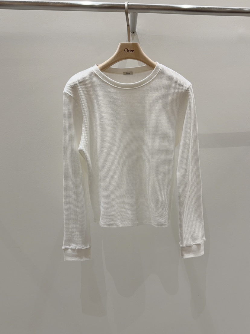 OREE韓國直郵女裝新款休閑人氣熱賣26春夏職業推薦長袖T恤OREE長袖T恤圖色1