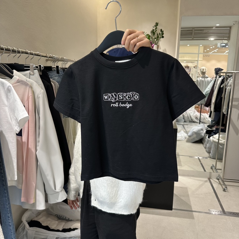 LIVU/MEMO CLASSIC東大門代購女裝新款職業26春夏熱賣T恤LIVU/MEMO CLASSICT恤圖色2