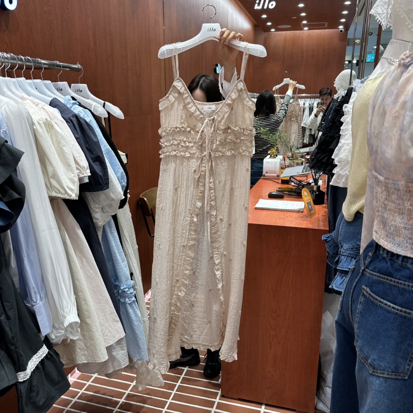 ILLO/MOCI韓國代購女士新款熱賣職業時尚真品休閑連衣裙ILLO/MOCI連衣裙圖色2