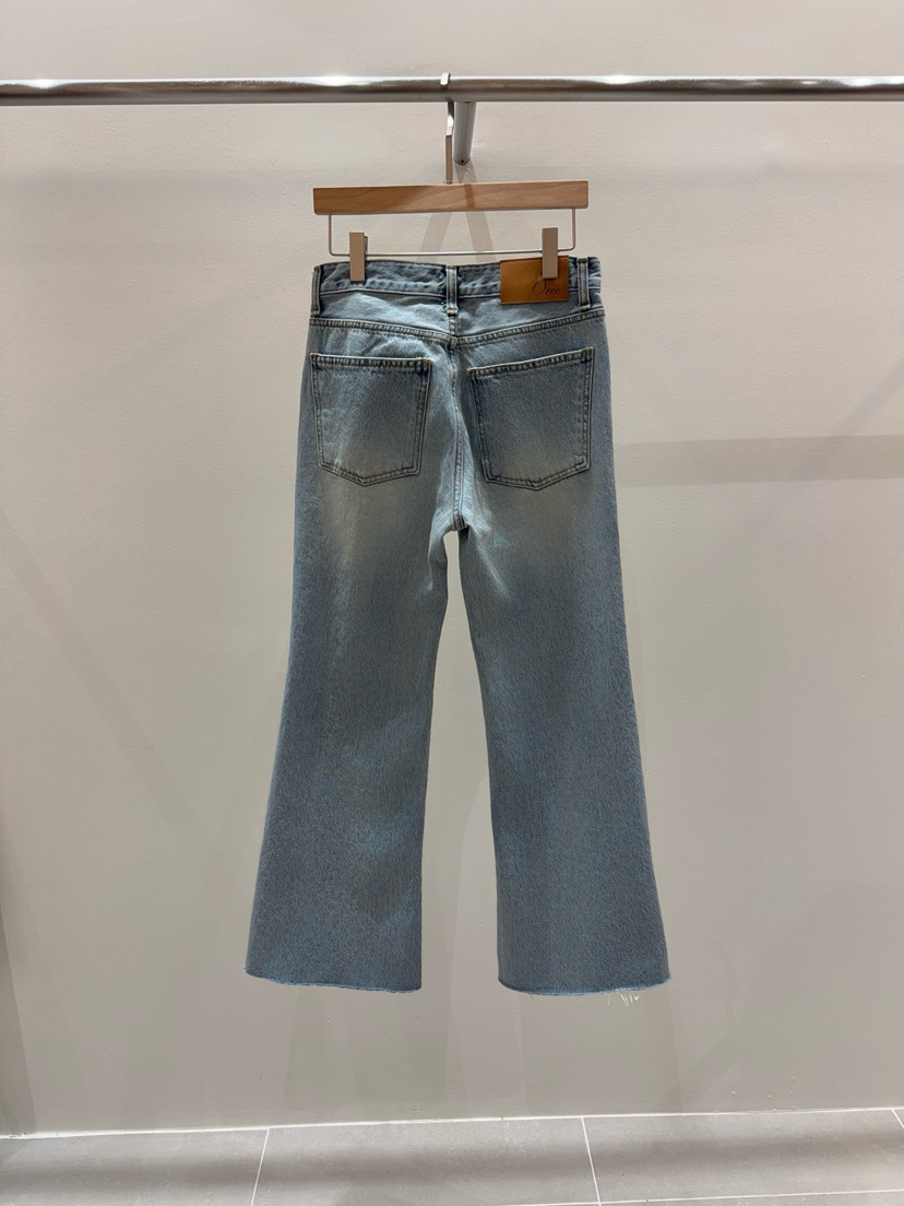 OREE東大門代購女裝新款時尚熱賣推薦人氣26春夏職業牛仔褲OREE牛仔褲