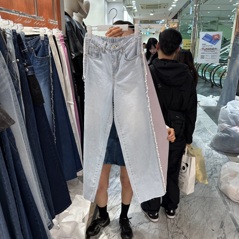 ILLO/MOCI東大門代購女士新款時尚推薦人氣職業休閑牛仔褲ILLO/MOCI牛仔褲圖色2