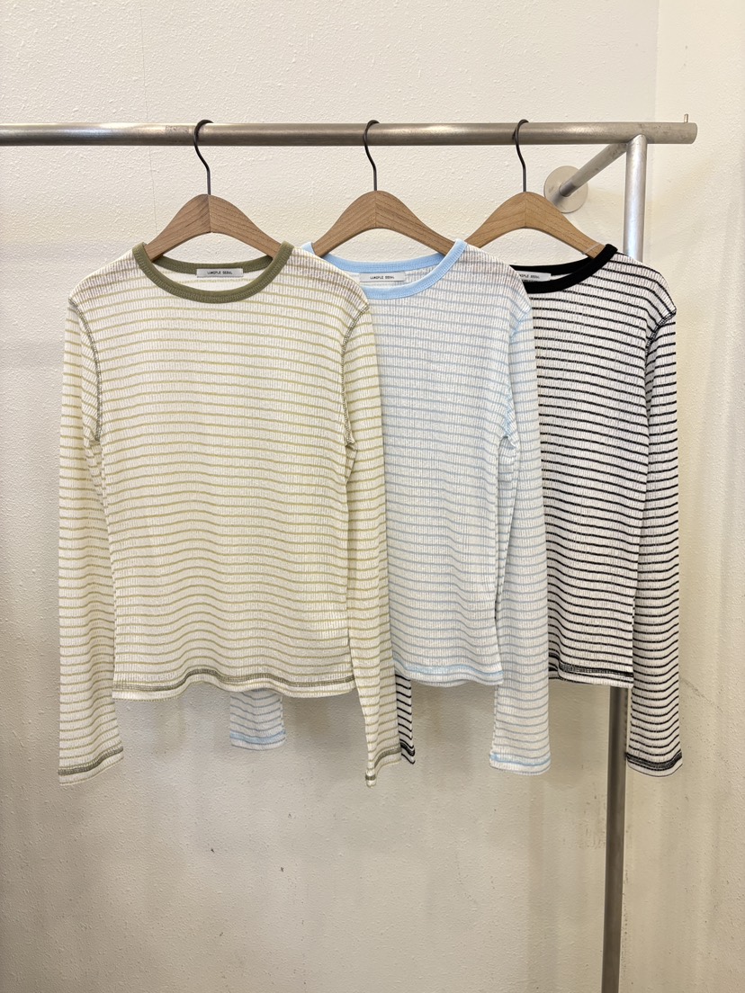 LUMIPLE東大門實拍女裝新品推薦時尚熱賣人氣長袖T恤天絲LUMIPLE長袖T恤