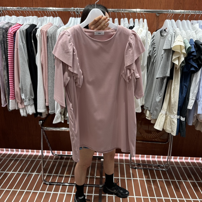 ILLO/MOCI韓國代購女裝新品時尚26春夏職業休閑熱賣連衣裙ILLO/MOCI連衣裙圖色2