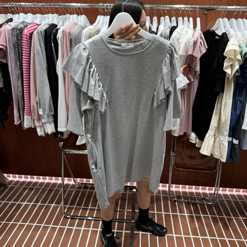 ILLO/MOCI韓國代購女裝新品時尚26春夏職業休閑熱賣連衣裙ILLO/MOCI連衣裙圖色3