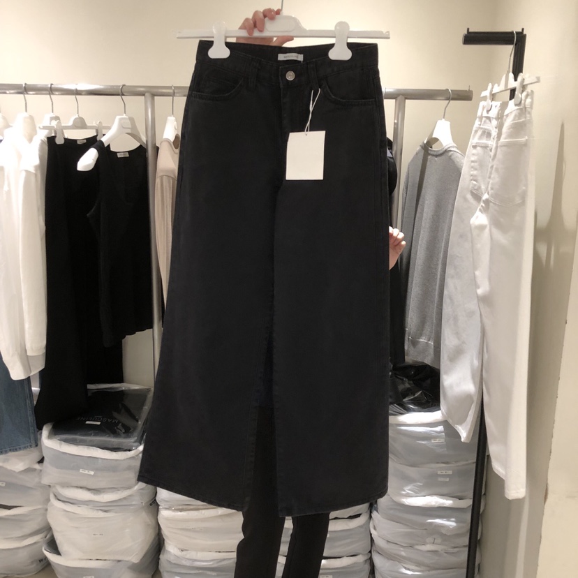 MASCULINE韓國代購女士新品熱賣真品休閑26春夏推薦牛仔褲MASCULINE牛仔褲圖色1