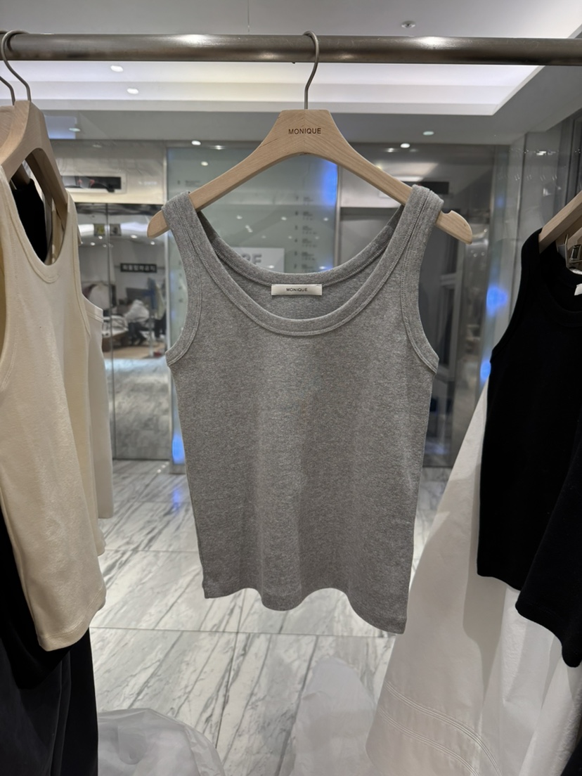 MONIQUE東大門實拍女士新品職業休閑熱賣人氣26春夏吊帶背心MONIQUE吊帶/背心圖色3