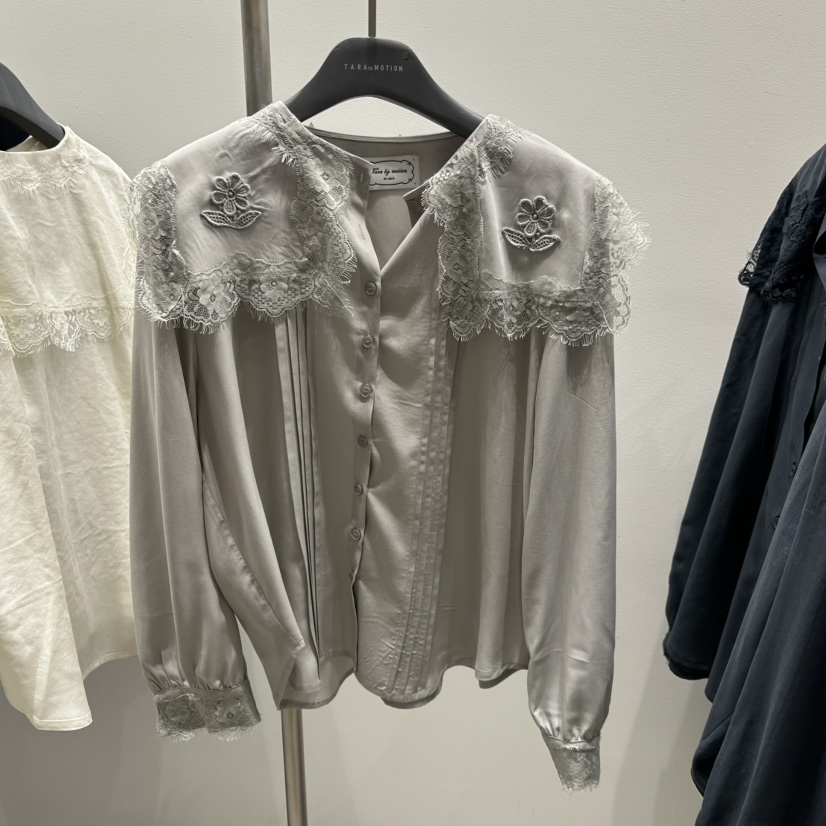 TARABY MOTION東大門實拍女士新品熱賣職業26春夏襯衫蕾絲衫TARABY MOTION襯衫/蕾絲衫圖色2
