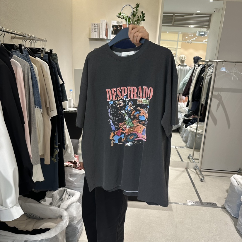 LIVU/MEMO CLASSIC東大門直郵女裝新款真品推薦休閑T恤LIVU/MEMO CLASSICT恤圖色2