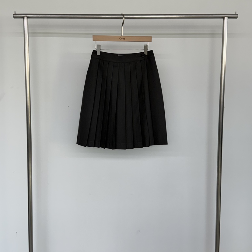 OREE東大門直郵女裝新款真品熱賣職業時尚人氣半身裙中短裙OREE半身裙/中短裙圖色2墨色