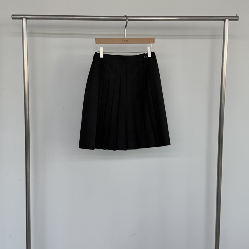 OREE東大門直郵女裝新款真品熱賣職業時尚人氣半身裙中短裙OREE半身裙/中短裙圖色3黑色