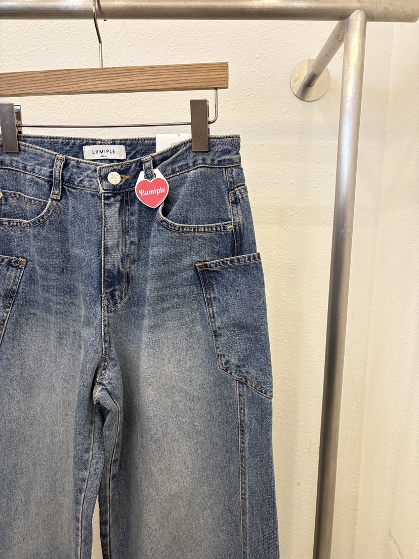 LUMIPLE東大門實拍女士新款時尚26春夏熱賣職業真品牛仔褲LUMIPLE牛仔褲