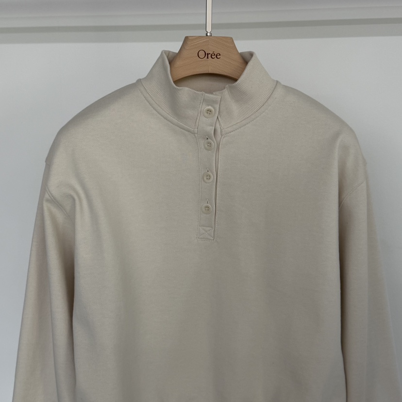 OREE韓國代購女士新款人氣休閑熱賣26春夏真品推薦衛衣高領OREE衛衣