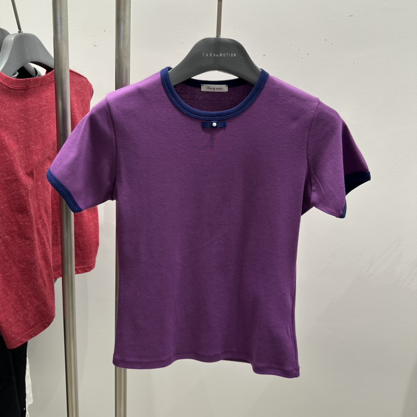 TARABY MOTION韓國代購女士新品職業時尚真品熱賣26春夏T恤TARABY MOTIONT恤圖色3