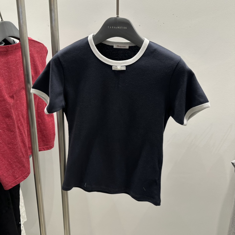 TARABY MOTION韓國代購女士新品職業時尚真品熱賣26春夏T恤TARABY MOTIONT恤圖色4