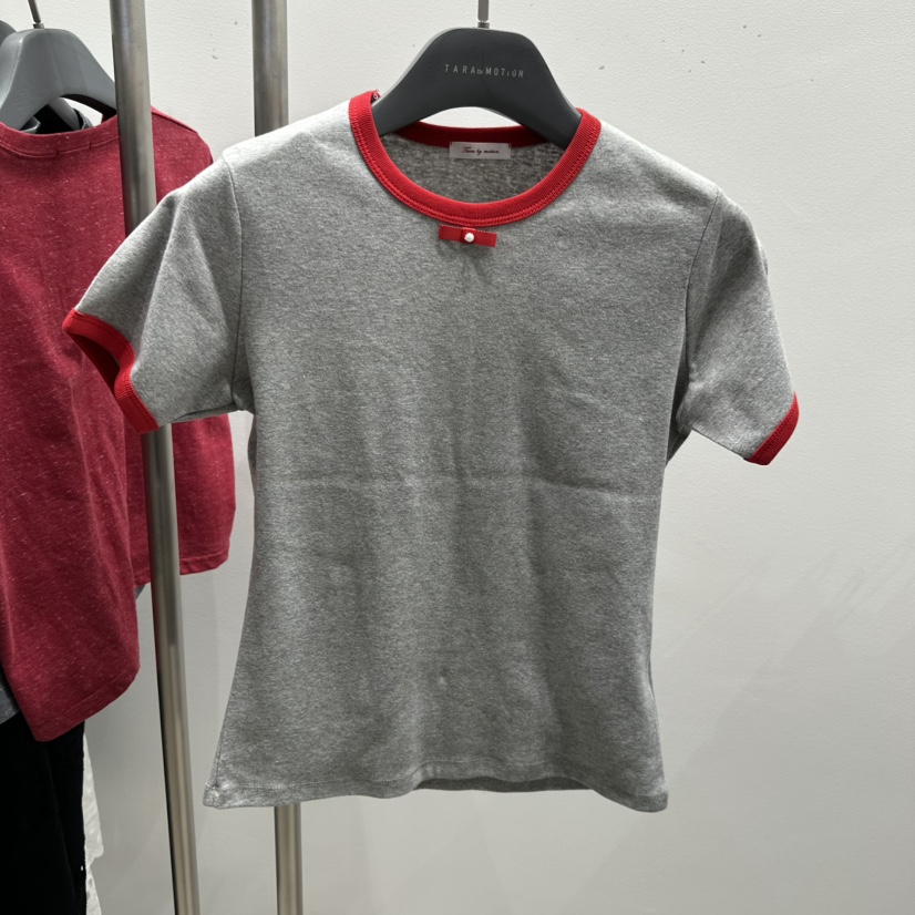 TARABY MOTION韓國代購女士新品職業時尚真品熱賣26春夏T恤TARABY MOTIONT恤圖色5