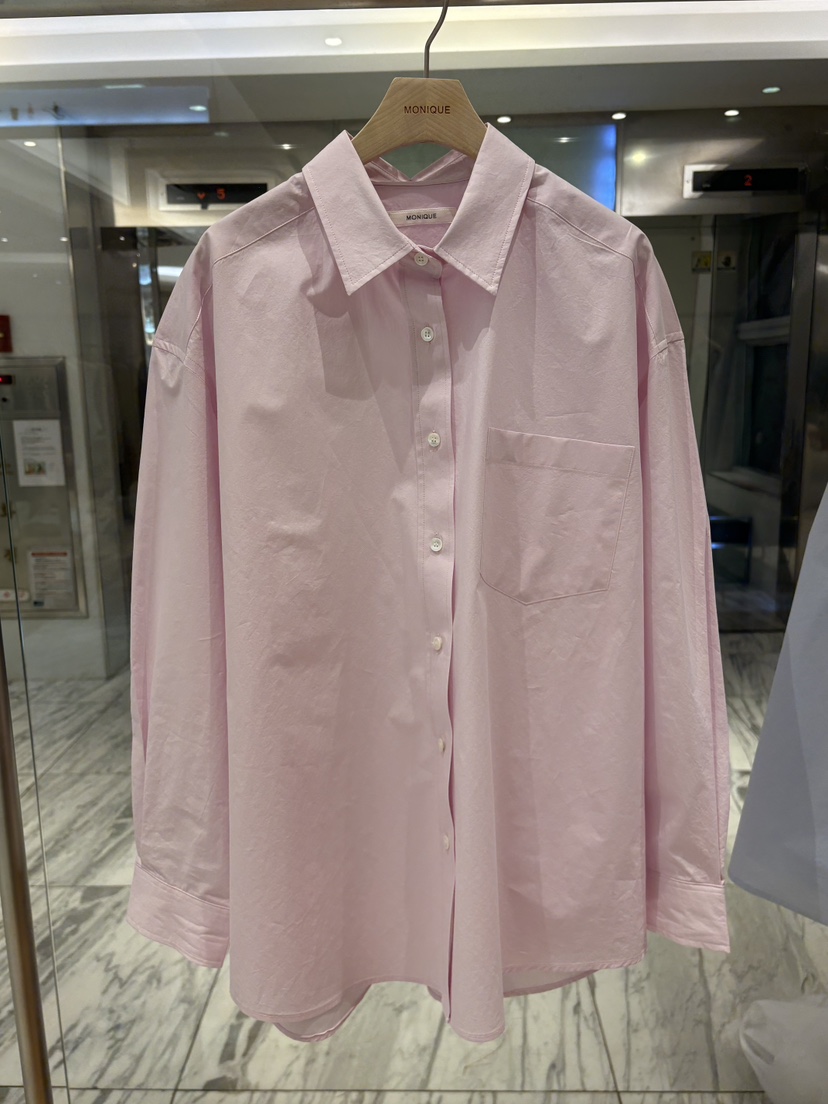 MONIQUE東大門代購女裝新款人氣職業熱賣時尚真品襯衫蕾絲衫MONIQUE襯衫/蕾絲衫圖色2