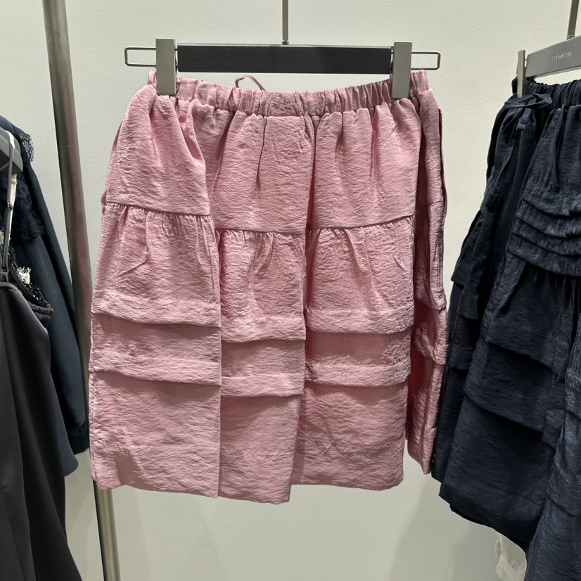 TARABY MOTION東大門實拍女裝新款時尚職業熱賣短裙褶皺TARABY MOTION短裙