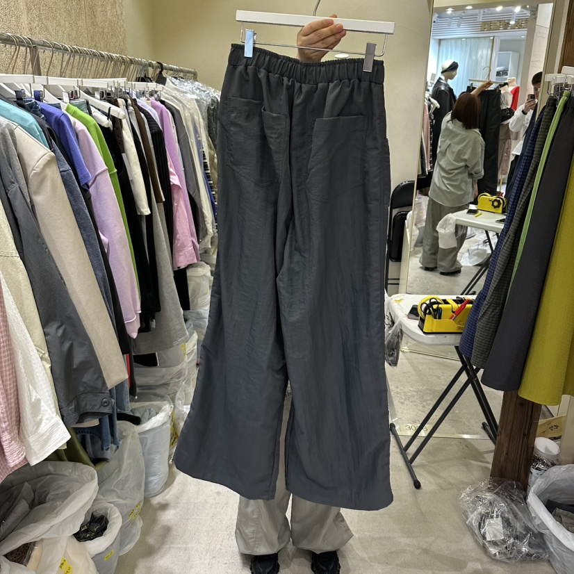 REFLAT韓國直郵女裝新品熱賣26春夏時尚職業人氣休閑褲腰帶REFLAT休閑褲