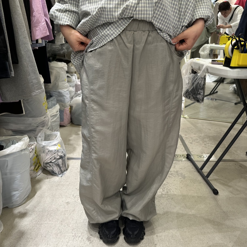 REFLAT韓國直郵女裝新品熱賣26春夏時尚職業人氣休閑褲腰帶REFLAT休閑褲圖色1