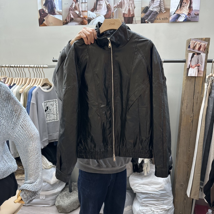 STICK WITH東大門代購女裝新款推薦人氣26春夏時尚休閑夾克STICK WITH夾克圖色2