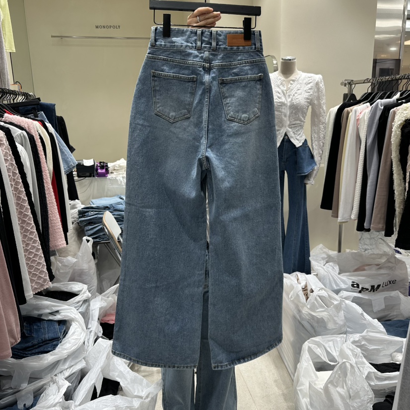 MONOPOLY東大門代購女裝新款熱賣人氣26春夏推薦時尚牛仔褲MONO_POLY牛仔褲