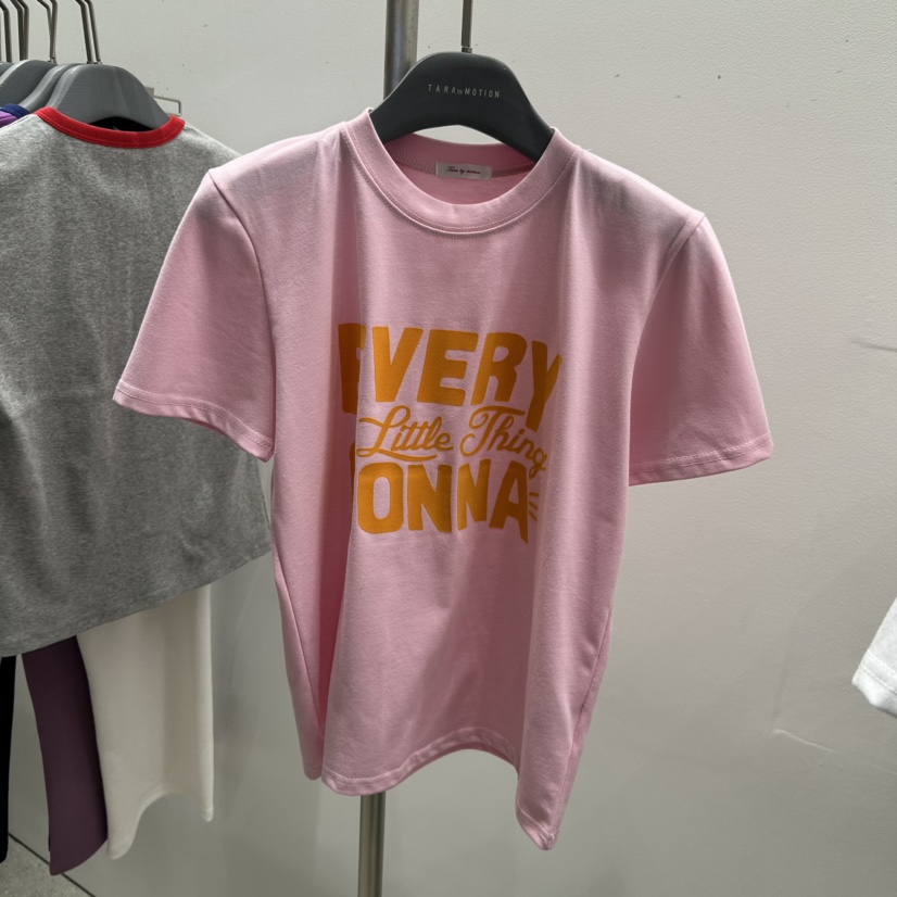 TARABY MOTION東大門實拍女士新品推薦人氣熱賣時尚休閑T恤TARABY MOTIONT恤圖色1