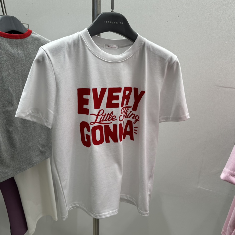 TARABY MOTION東大門實拍女士新品推薦人氣熱賣時尚休閑T恤TARABY MOTIONT恤圖色2