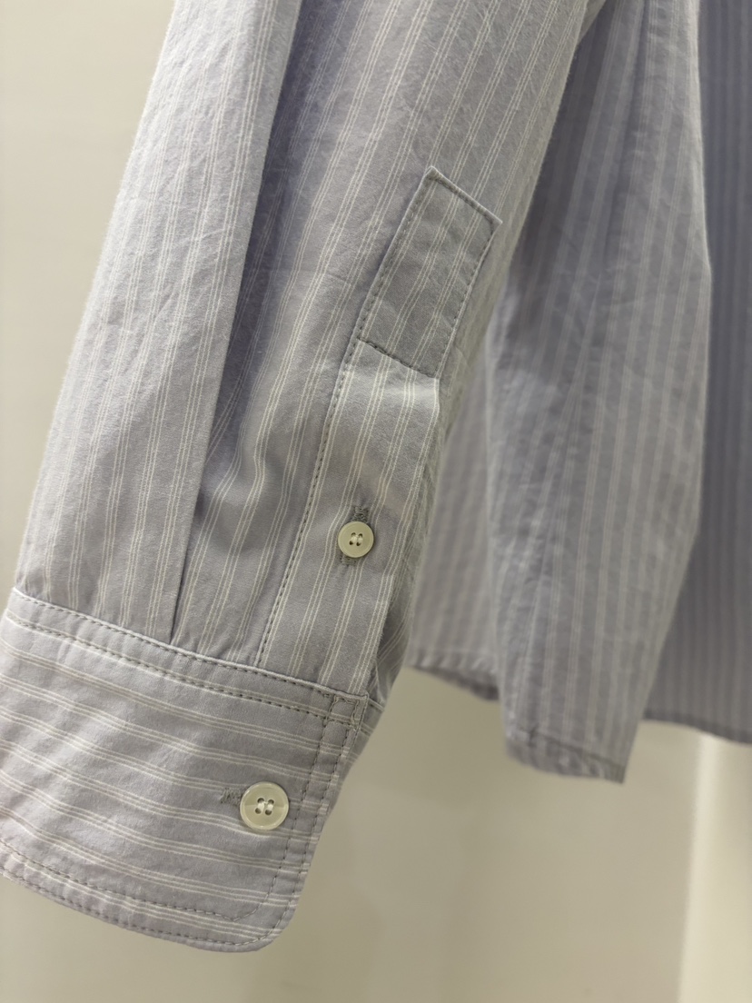 REGULARLY/PLACOR東大門直郵女士新款26春夏襯衫蕾絲衫刺繡條紋REGULARLY/PLACOR襯衫/蕾絲衫