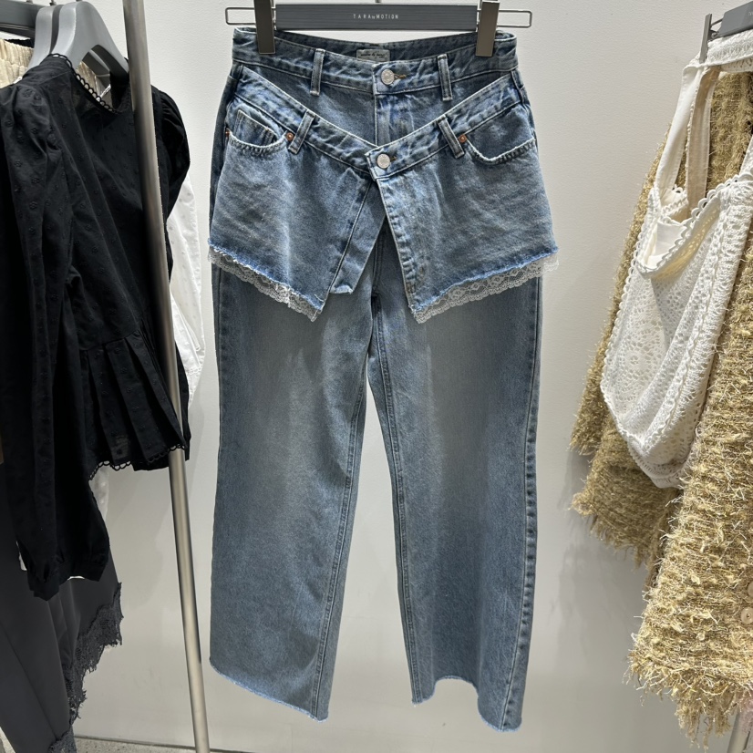 TARABY MOTION東大門代購女裝新款真品職業休閑裙褲蕾絲TARABY MOTION裙褲圖色1