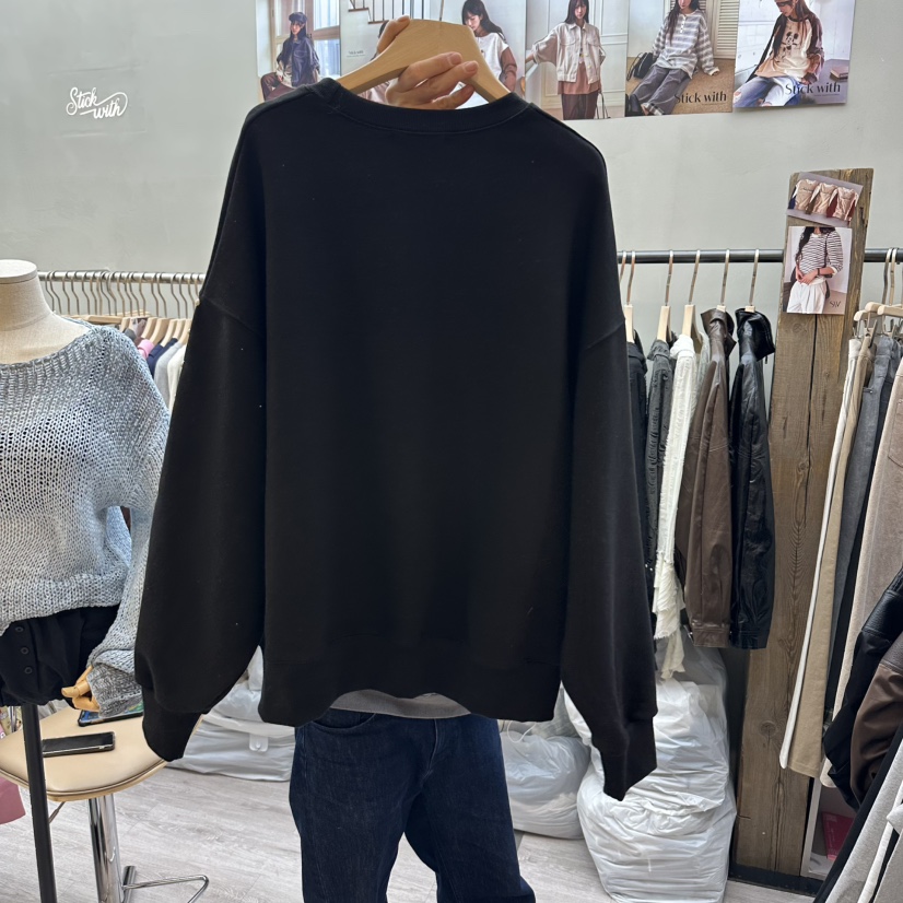STICK WITH東大門代購女裝新款推薦真品人氣休閑時尚衛衣STICK WITH衛衣